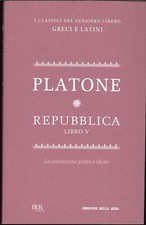 Platone repubblica classici usato  Pesaro