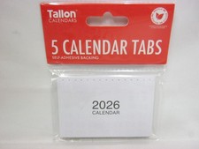 Tallon calendar tabs for sale  WAKEFIELD