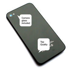 Capa traseira de bateria para Apple iPhone 4 carcaça de vidro traseira preta genuína comprar usado  Enviando para Brazil