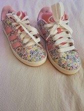 Tênis Adidas Girls Liberty rosa floral tamanho. 4,5 EUA ótimo estado! comprar usado Tênis Adidas Girls Liberty rosa floral tamanho. 4,5 EUA ótimo estado! comprar usado  Enviando para Brazil