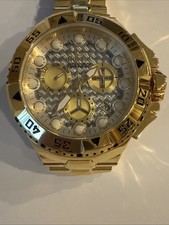 Invicta Excursion Gold Chrono modelo #29723 50mm relógio masculino com bateria nova, usado comprar usado Invicta Excursion Gold Chrono modelo #29723 50mm relógio masculino com bateria nova, usado comprar usado  Enviando para Brazil