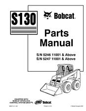 Bobcat 130 reparaturhandbuch usato  Spedire a Italy