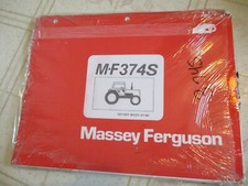 Usado, Livro de peças de trator Massey Ferguson 374s catálogo manual 07/1989 comprar usado  Enviando para Brazil