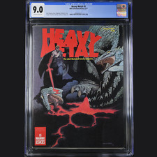 Revista Heavy Metal #5 (1977) CGC 9.0, capa Wrightson & Moebius comprar usado  Enviando para Brazil