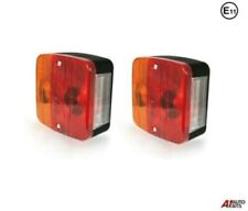 2 lâmpadas traseiras 4 funções 12v placa indicador de freio N. placa luz reboque caravana comprar usado  Enviando para Brazil