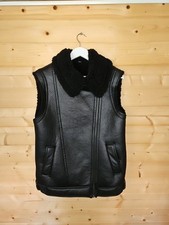 Suede shearling gilet for sale  READING