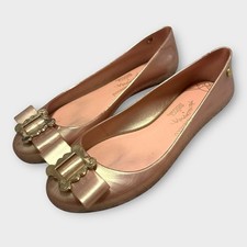 Sapatilhas femininas Melissa VW Space Love ouro rosa 18 fivela arco balé 8 comprar usado  Enviando para Brazil