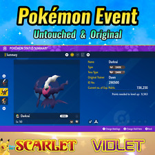 ✨Shiny Darkrai 💚Cartão de membro do evento 💜 Pokémon Scarlet & Violet comprar usado  Enviando para Brazil