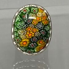 Millefiori glass ring for sale  Fresno