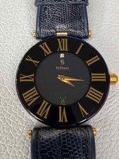 Elegante relógio social H.Stern Agastar 18K diamante e safira facetada, modelo β 091 comprar usado  Enviando para Brazil