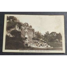 Cartolina baveno giardino usato  Alessandria
