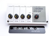 Usado, Micro Mixer Boss KM-04 1984 Funcionando Feito no Japão 4 Canais Alimentado por Bateria comprar usado  Enviando para Brazil