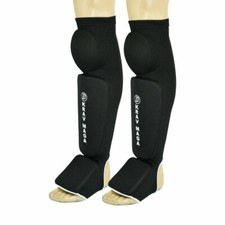 Krav Maga elástico joelho e canela protetores do peito do pé almofadas de treinamento canelas MMA comprar usado  Enviando para Brazil