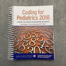 Coding for Pediatrics 2018: A Manual for Pediatric Documentation and Payment segunda mano  Embacar hacia Mexico