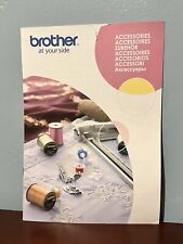 Brother Sewing Machine Line Accessories List Optional Parts Attachments ** 2009 comprar usado  Enviando para Brazil