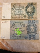 Banknoten drittes reich gebraucht kaufen  Bingen