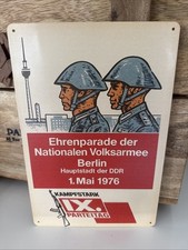 Blechschild ddr nva gebraucht kaufen  Duisburg