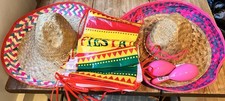 Mexican hats maracas for sale  GODALMING