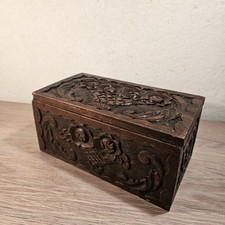 Antique wooden box d'occasion  Expédié en Belgium