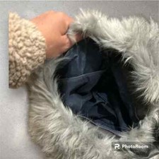 Piekna Popielata Torba Futrzana na sprzedaż  PL