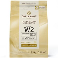 Callebaut white chocolate for sale  IPSWICH