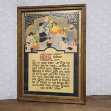 Vintage guest welcome for sale  Ravenna