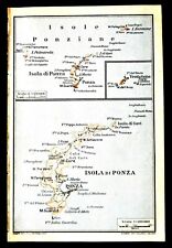 1909 old map usato  Pozzallo