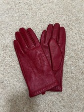 Women red leather for sale  MILTON KEYNES