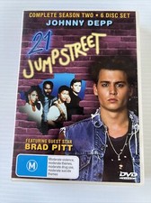 21 Jump Street DVD Temporada 2 De 1988 Johnny Depp Brad Pitt 6 Discos Região 4 Muito Bom Estado Usado comprar usado  Enviando para Brazil