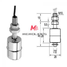 MINI indicador vertical sensor de nível de água interruptor flutuante 45mm aço inoxidável comprar usado  Enviando para Brazil