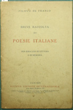 Breve raccolta poesie usato  Catania