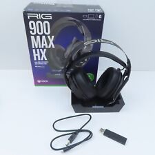 Fone de Ouvido para Jogos Sem Fio Duplo RIG 900 Max HX com Suporte de Carregamento Para Xbox PS5 PS4 comprar usado  Enviando para Brazil