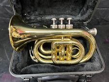 Trompete de bolso Kersting com bocal e estojo comprar usado  Enviando para Brazil