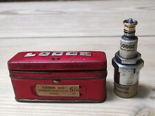 Vintage lodge sparkplug for sale  DURHAM