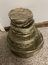 Sacos de armazenamento vintage para pratos comprimento de 12”, 9,5”, 7,5”, 6,5” e 3,5” altura comprar usado  Enviando para Brazil