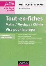 Fiches maths physique d'occasion  France