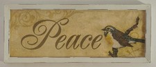 Peace wall hanging for sale  Caldwell
