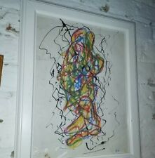 Pintura abstrata emoldurada de John Norton Mr Mowlam. Husband of Mo Mowlam MP. , usado comprar usado  Enviando para Brazil