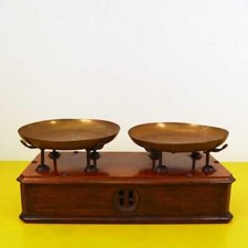 Bilancia vintage legno usato  Ferrara