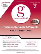 Fractions decimals percents for sale  Shipping to Ireland