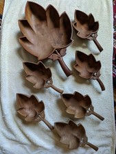 Holzschalen handgeschnitzt ind gebraucht kaufen  Friedrichsthal