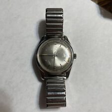 RELÓGIO AUTOMÁTICO VINTAGE 1960 MONDAINE INCABLOC 17 JEWEL PRATA FACE FUNCIONANDO comprar usado  Enviando para Brazil
