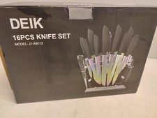 Messerblock set tlg gebraucht kaufen  Herten
