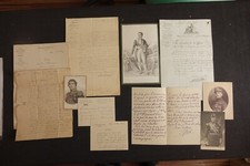 Beau lot autographes d'occasion  Coulans-sur-Gée