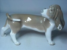 Lladro basset figurine for sale  UK