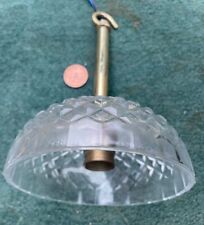 Glass crystal chandelier for sale  COLNE