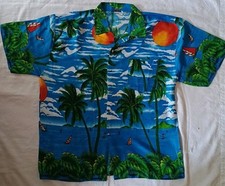 Camicia tipo hawaiana usato  Soliera