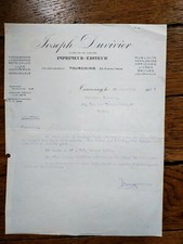 1923 belle facture d'occasion  France