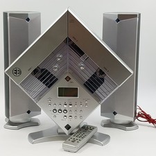Electro Brand VCD8GB 3 CD sistema estéreo rádio AM/FM com alto-falantes controle remoto corroído comprar usado  Enviando para Brazil