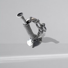 Victorian silver bugle for sale  READING